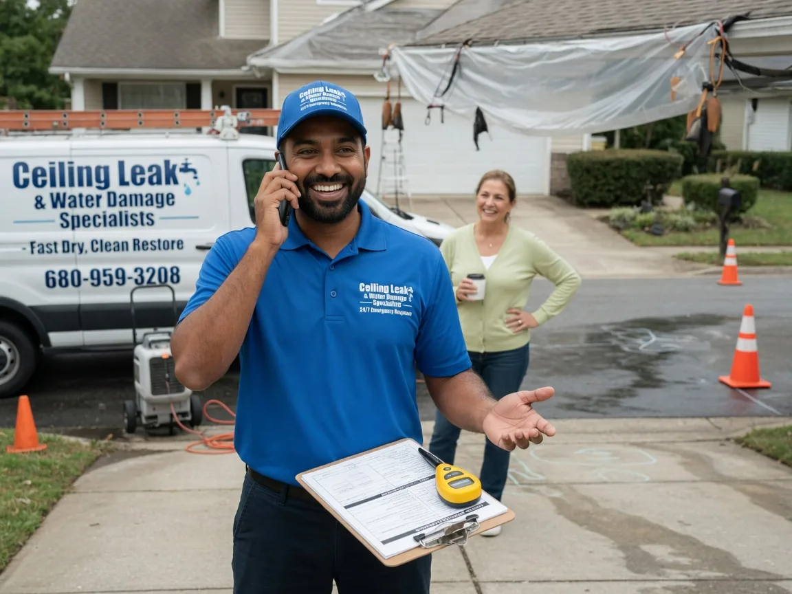 Ceiling Leak Cleanup Princeton, WI FAQs